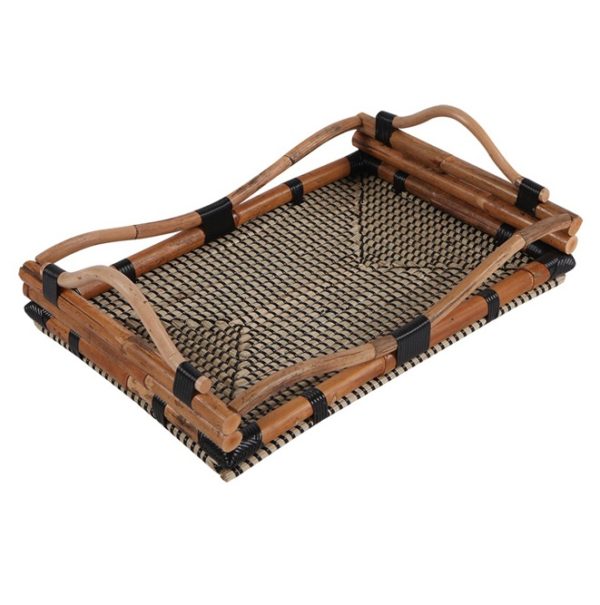 Tray Seagrass & Rattan HL2045