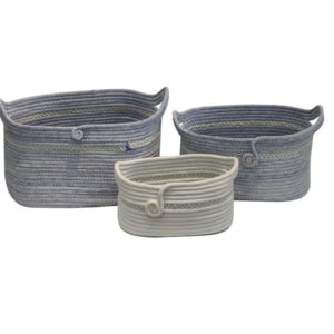 Laundry basket cotton rope HL3057