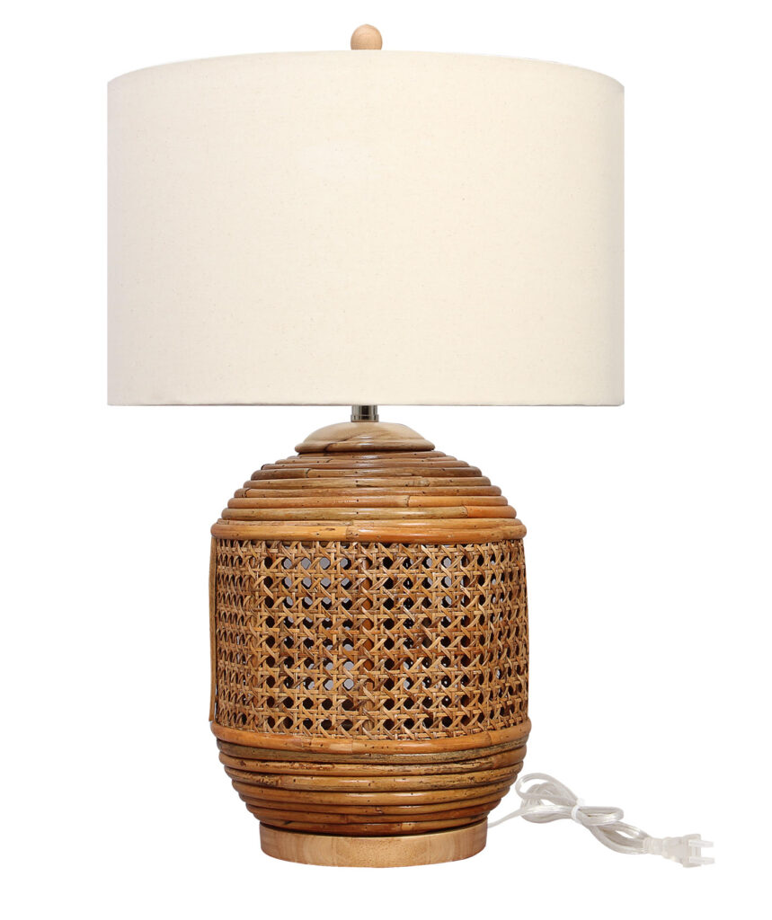 Rattan table lamp HLL306 Halinh Rattan and Bamboo Co., LTD